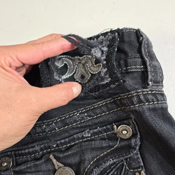 Mek Denim USA Jeans Women's 30x36(34) Oaxaca Boot Cut Flap Pocket - Picture 6 of 16